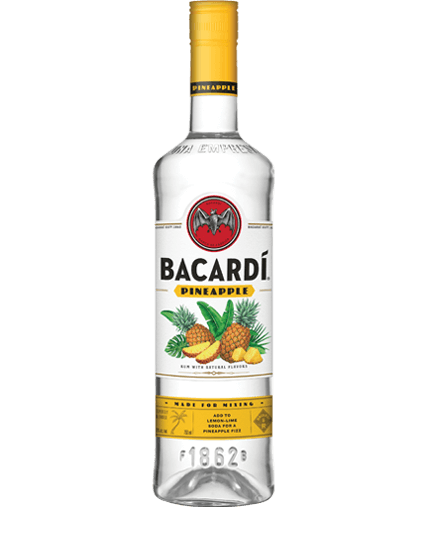 BACARDÍ Tropical Flavored Rum | Pineapple Coconut and Guava Flavoured ...