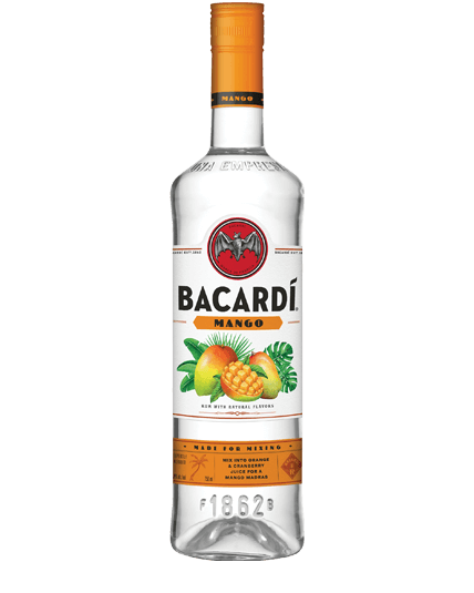 BACARDÍ Tropical Flavored Rum | Pineapple Coconut and Guava Flavoured ...