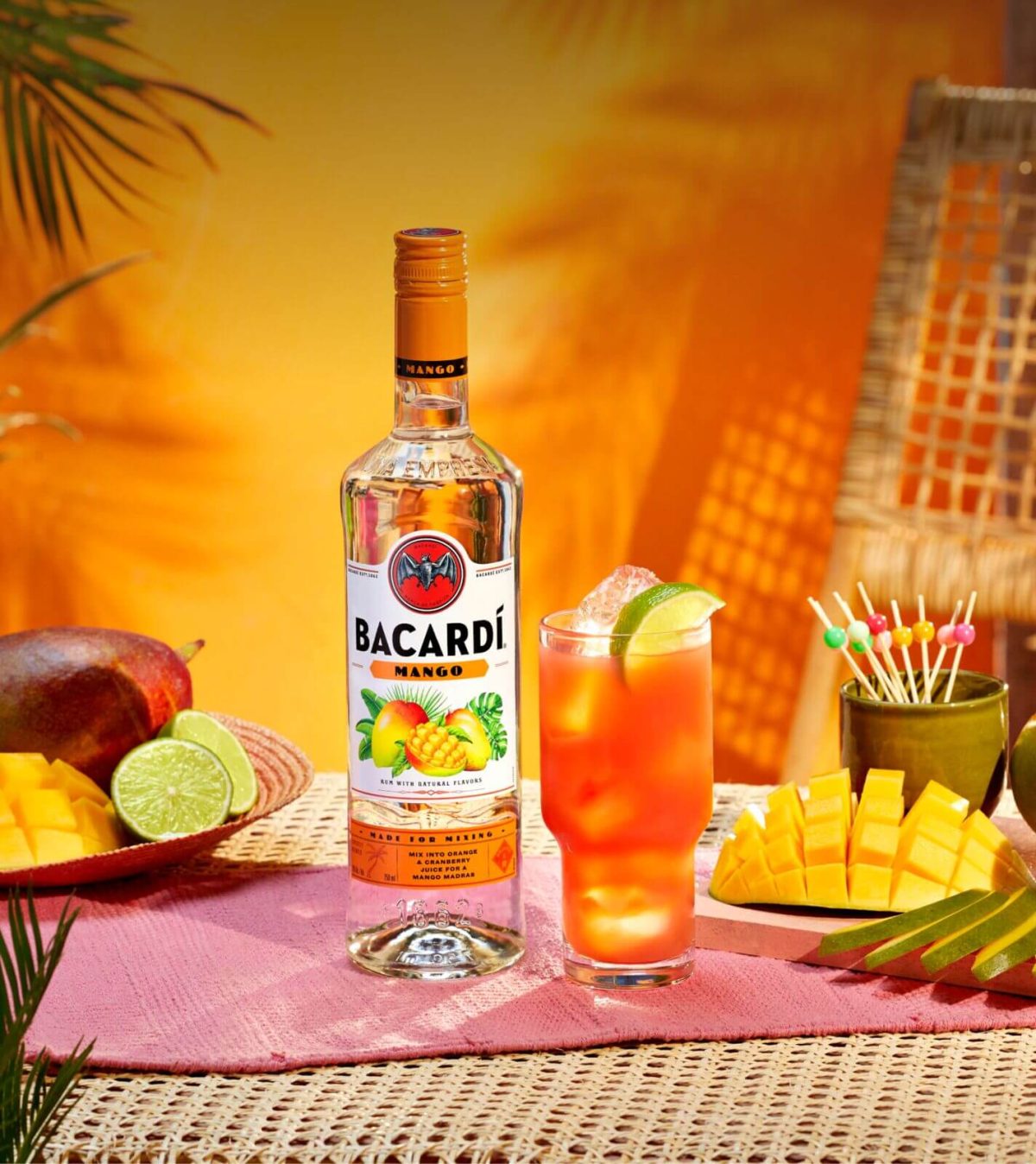 BACARDÍ Mango Rum | Mango Flavoured Rum | Juicy Rum | BACARDÍ US