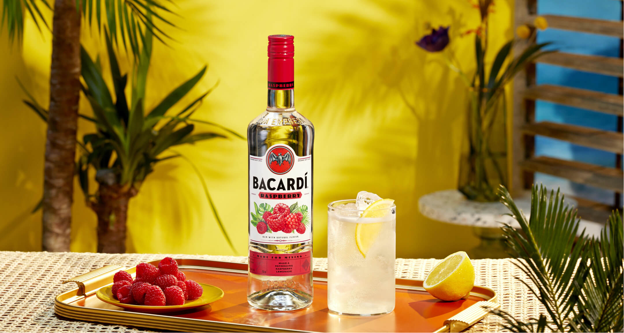 BACARDÍ Raspberry Rum Raspberry Flavoured Rum Fruity Rum BACARDÍ US