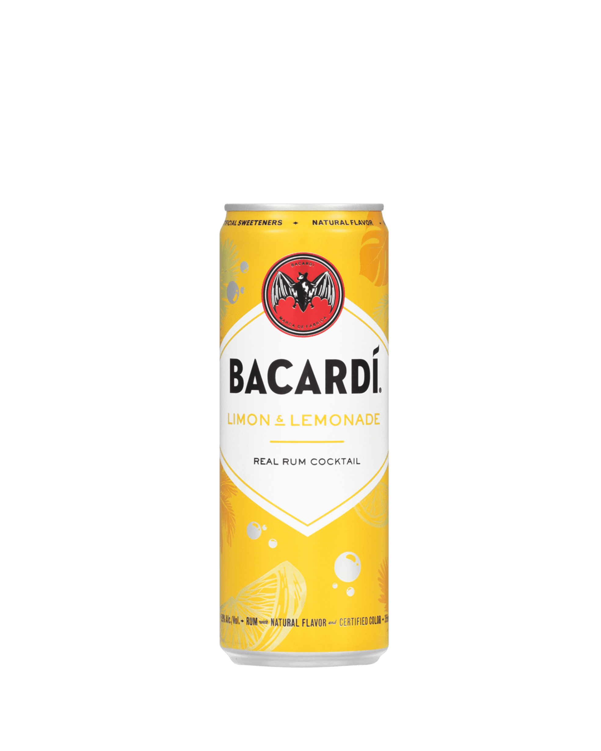 BACARDÍ Readytodrink Limón and Lemonade cocktail in a can BACARDÍ US