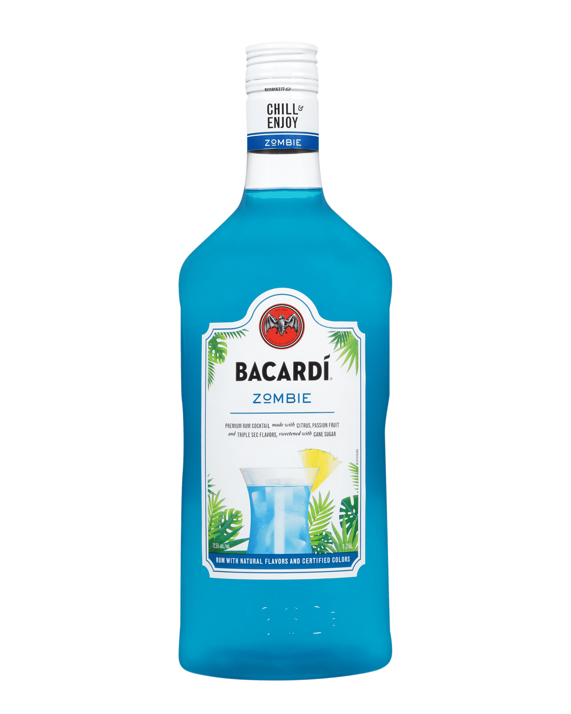 bacardi hurricane blue