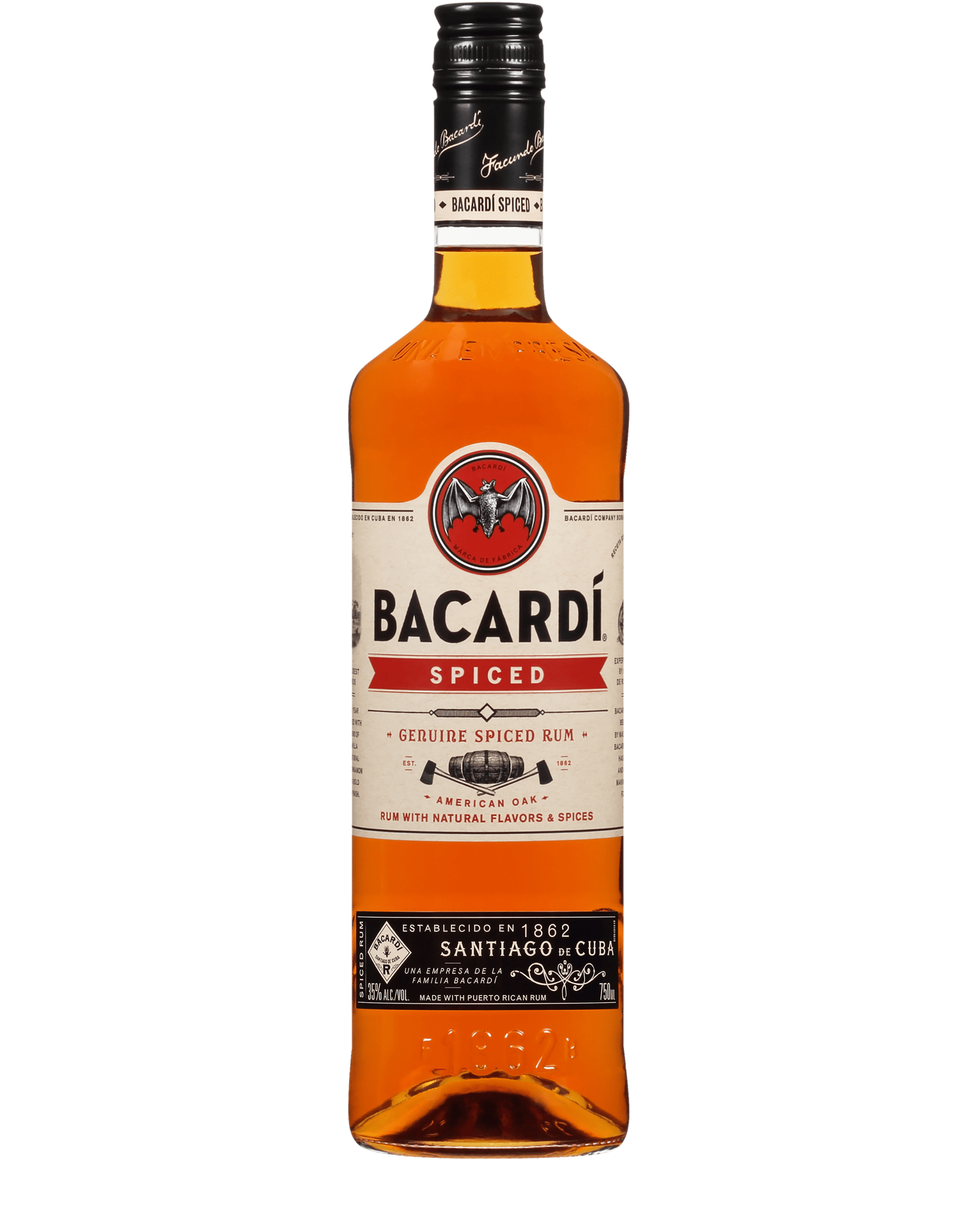 BACARDÍ Spiced Rum | Spice Rum | 35% Proof | BACARDÍ US