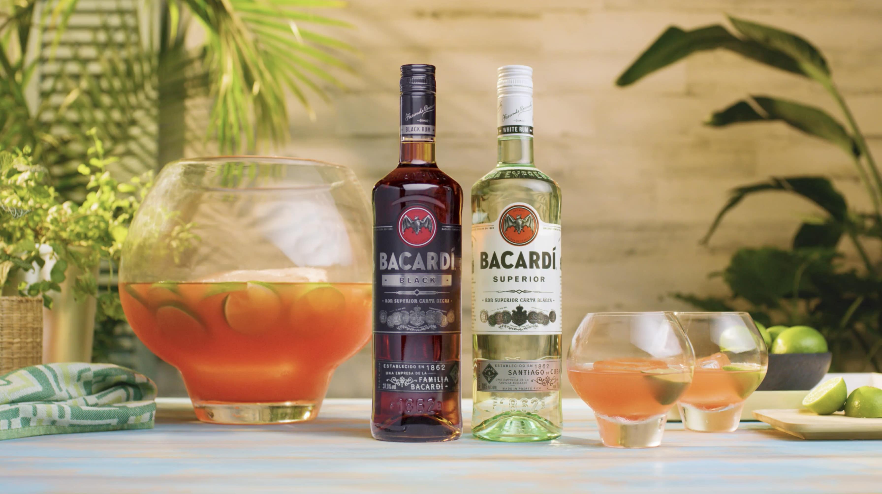 A ready-to-drink Rum Punch cocktail in a can - BACARDÍ Rum