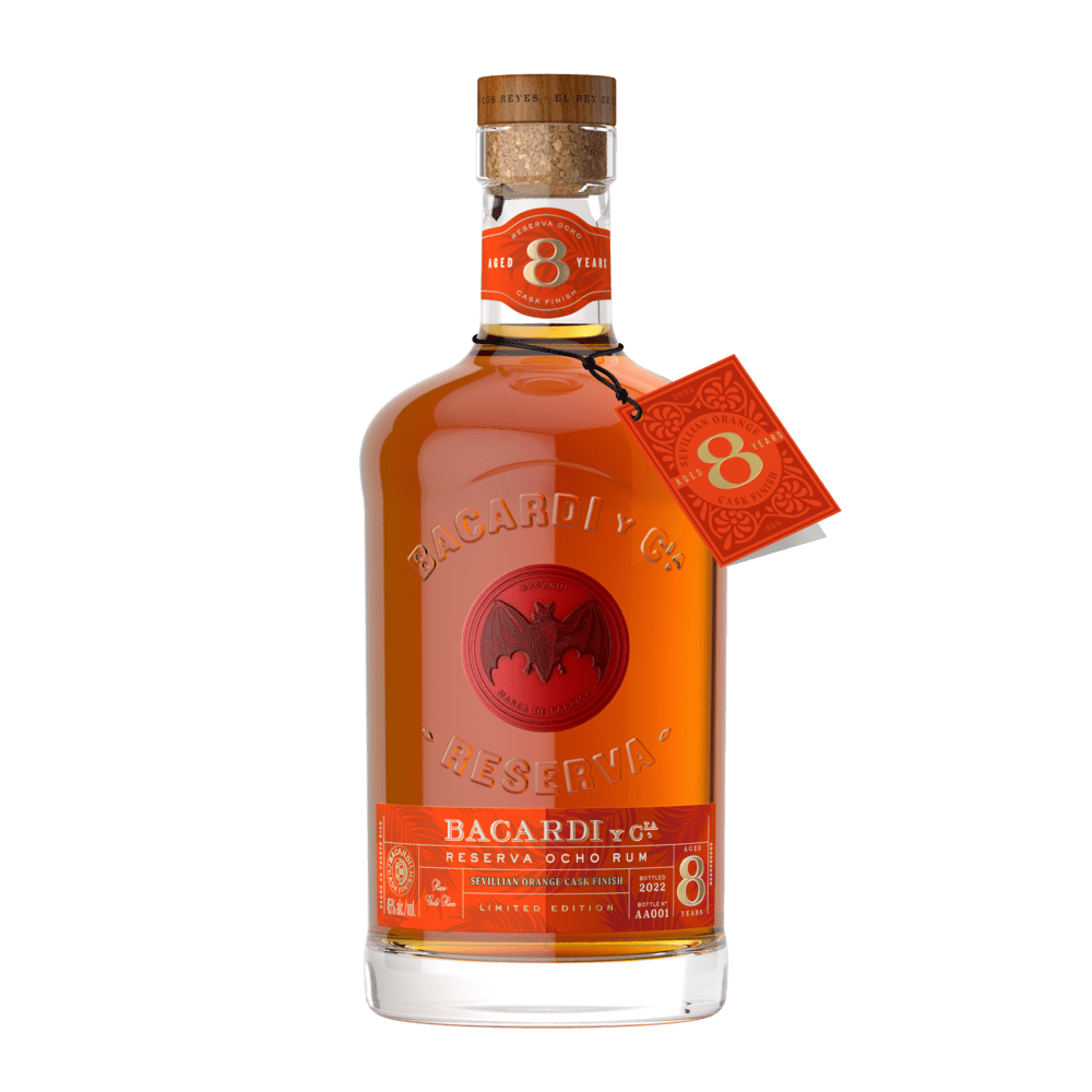 BACARDÍ Ocho Sevillian Orange| Bacardi 8 year cask finish
