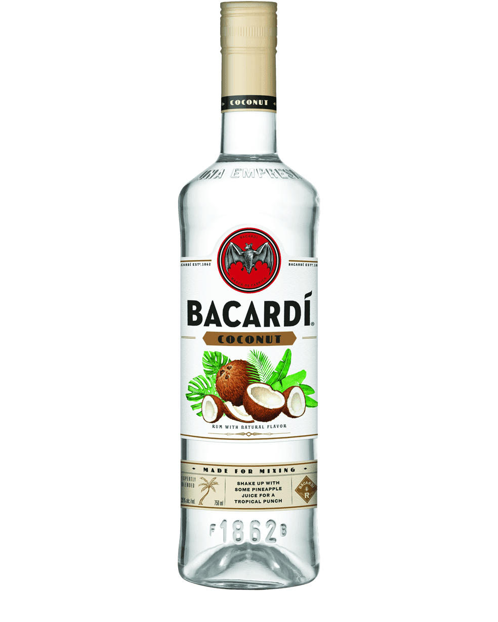 BACARDÍ Coconut Rum Coconut Flavoured Rum Caribbean Rum BACARDÍ