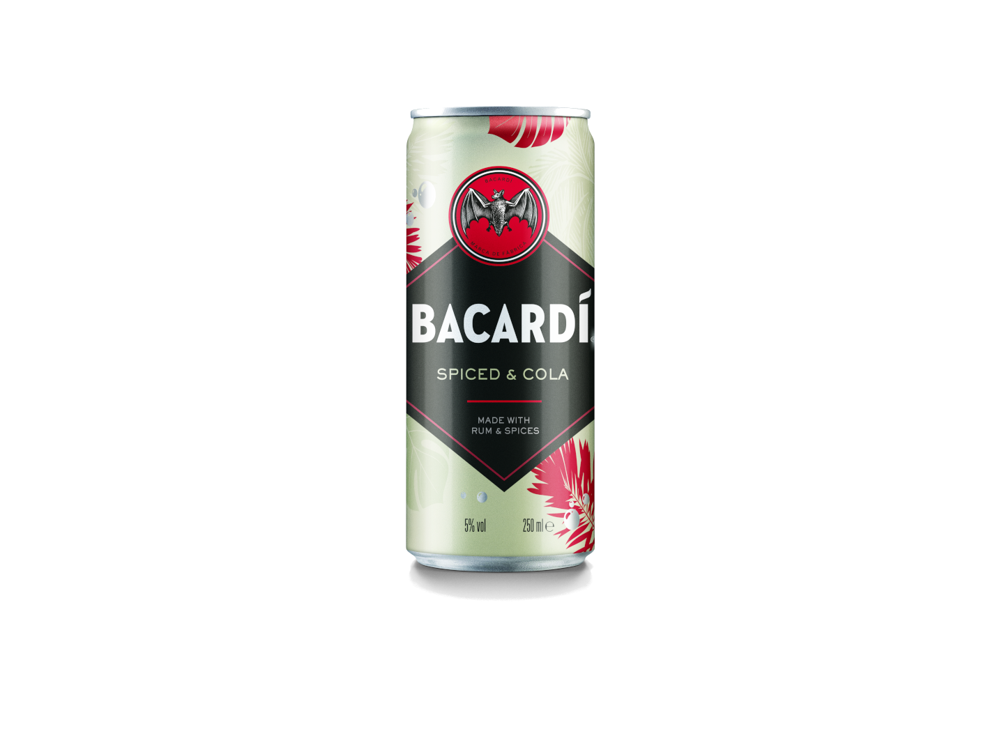 BACARDÍ Ready to Drink Spiced Cola Cocktail Mix BACARDÍ NL