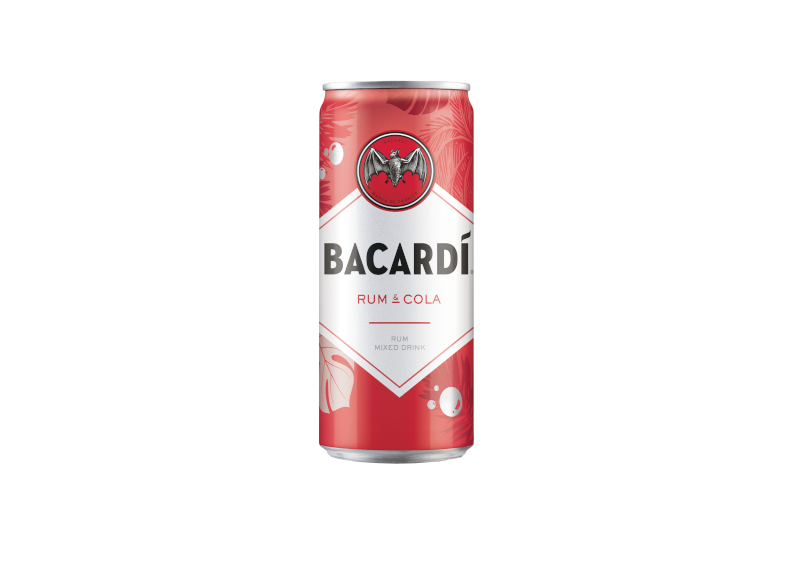 bacardi rum & cola rtd